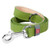 WAUDOG LEASH LEATHE 25MM 122CM LIME