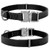 WAUDOG COLLAR WPROOF&QR-TAG35-58BLK