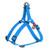 Harness WAUDOG Waterproof, soft and durable, metal hardware (width 20 mm, length 50-80 cm) blue
