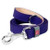WAUDOG Classic genuine leather dog leash W 25 mm L 122 cm purple