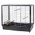 CAGE BIRD NOAH KNOCK DOWN BLACK 80X50X70CM