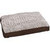 CUSHION SNOOZZY RECTANGULAR+ZIPPER BROWN