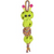 DT  TOY MIEP KNOTTED BALL CATERPILLAR WITH ROPE GREEN 40CM