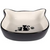 FEEDING AND DRINKING BOWL CAT NONA CERAMIC BLACK-WHITE HEAD 250ML 13.5x13x3.5CM