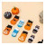 4pcs Halloween Random Print Pet Anti-slip Socks (MEDIUM)