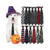 Halloween Skull Patterned Large Dog Collar & Bow Tie Set