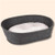 Basket Xepp Oval Dark grey 56x40x19cm Basket Xepp Oval Dark grey 56x40x19cm