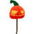 CAT TOY FRIGHT PUMPKIN W/ SILVERVINE 15cm