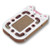 Cats Scratching Board Toy House CP+MDF