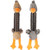 Toy Dukla Duck Multiple colours  14cm L x 10cm W x 50cm H