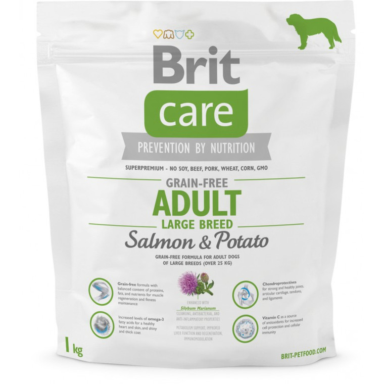 Brit Grain-free Adult Large Breed Salmon&Potato