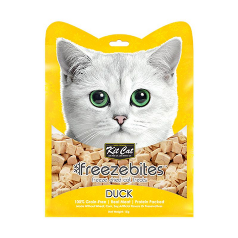 KITCAT FREEZE DRIED DUCK 15G