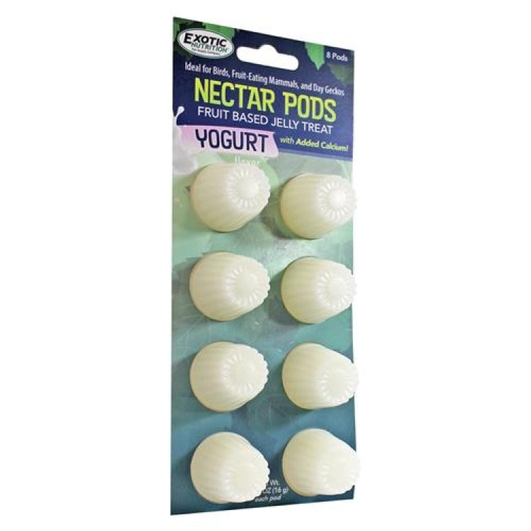 Exotic Nutrition Nectar Pods Yogurt / 8 Pack