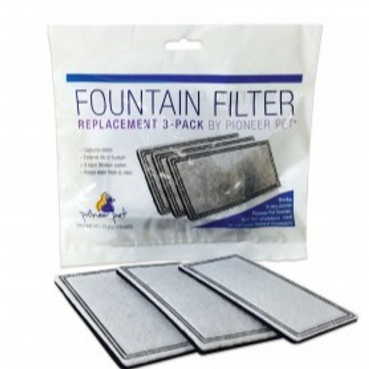 REPLACE FILTERS PLASTIC/SS FOUNT3PK