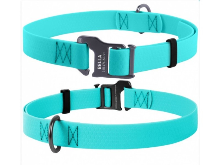 WAUDOG COLLAR WPROOF GLOWS 35-70CM