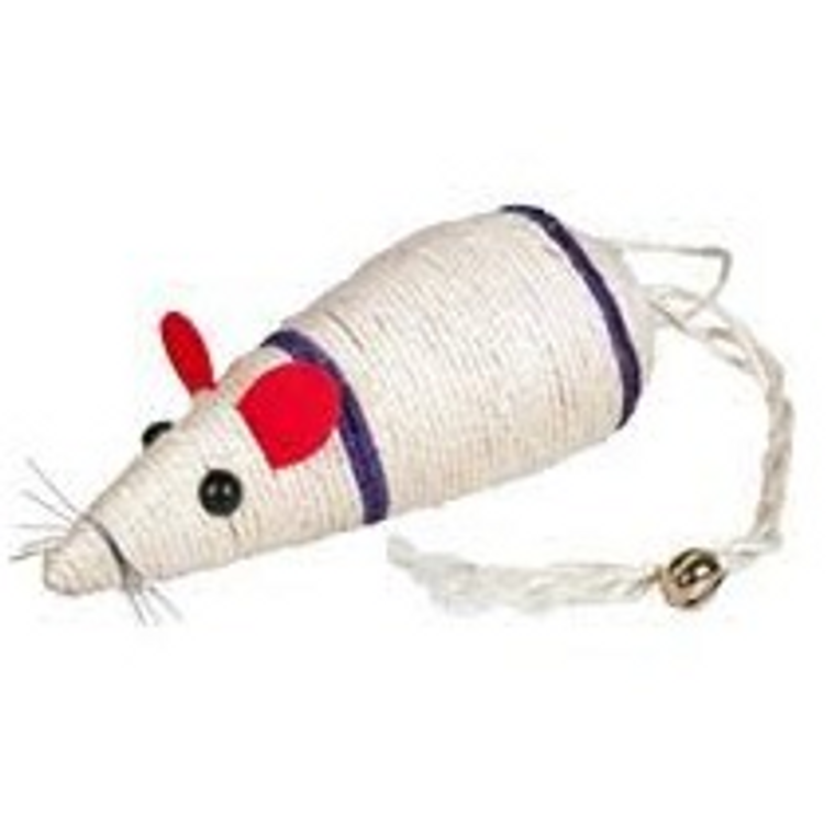 SISAL MOUSE  SCRATCHER 33CM