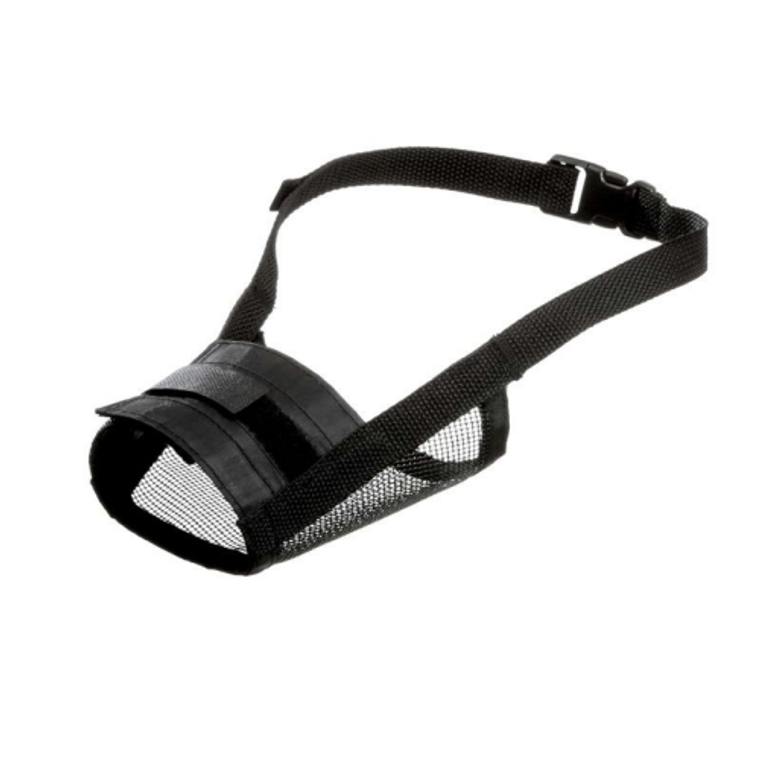 MUZZLE TEDDIE MESH BLACK XS 30-42CM