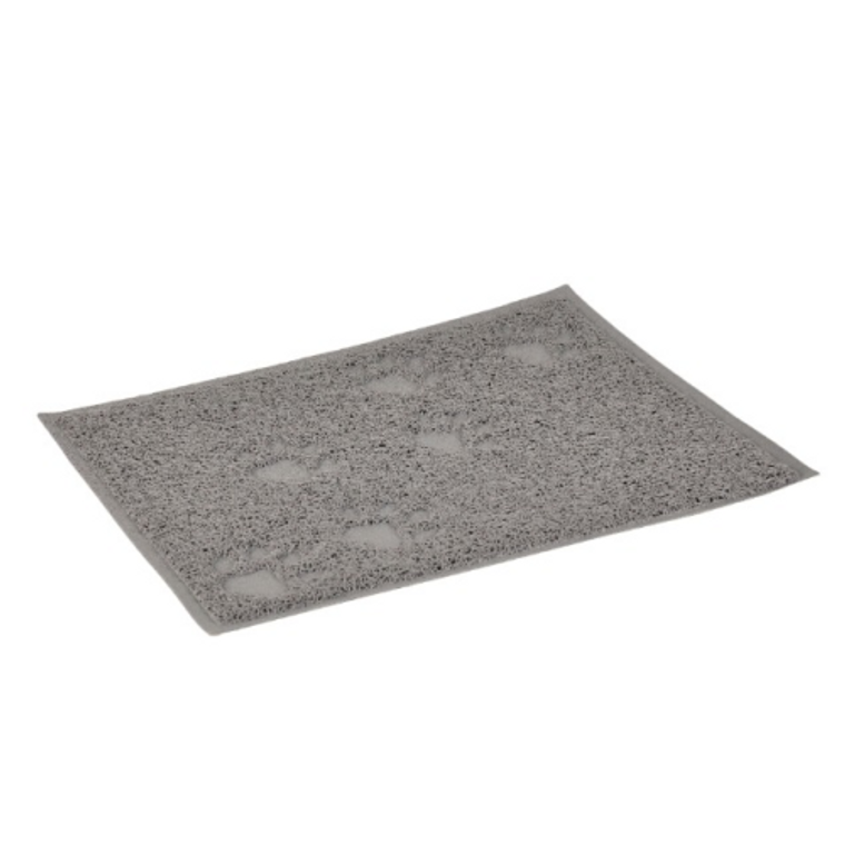 LITTER TRAY MAT RECT ANT GRY60X40CM