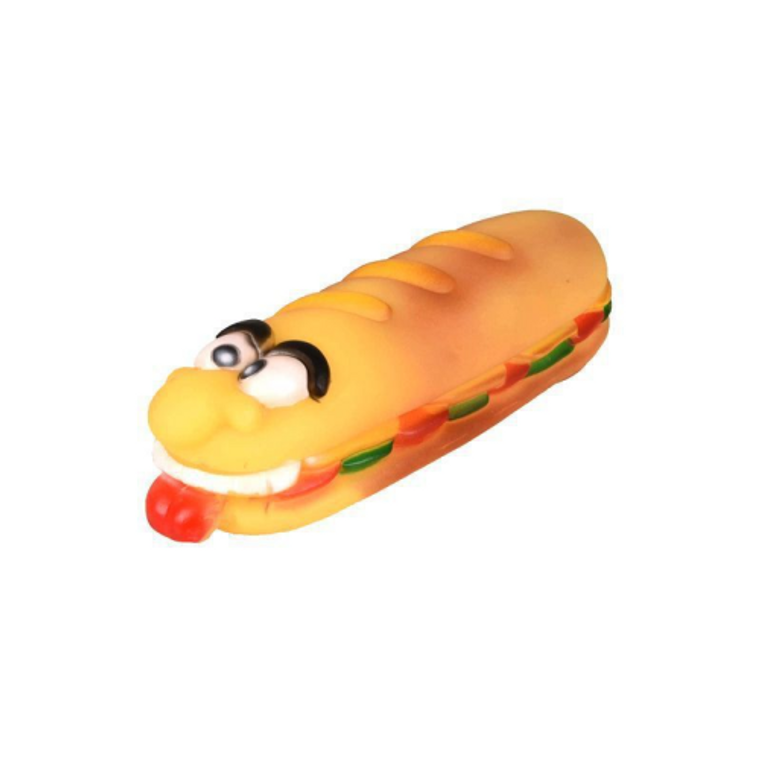 VINYL HOT DOG FACE 18X5.5X4.5CM