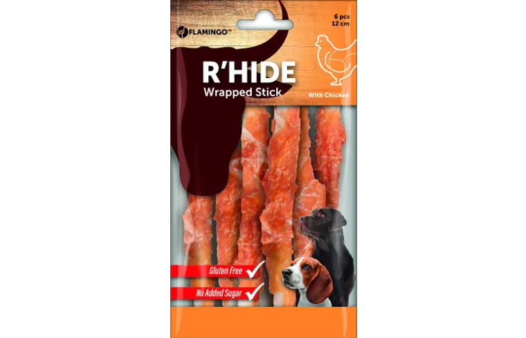 RAWHIDE STICK WITH CHICKEN 70G