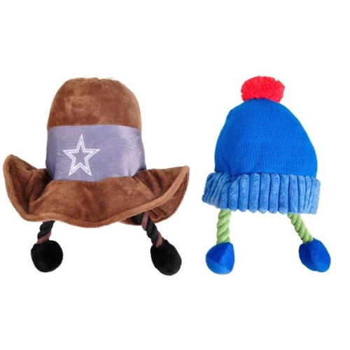 PLUSH WINTER CAP/COWBOY HAT ASS