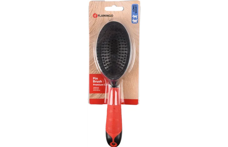 Flamingo Pin Brush Large Premium Care