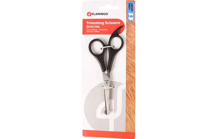 Flamingo Groo'me Ear & Nose Fur Trimming Scissors