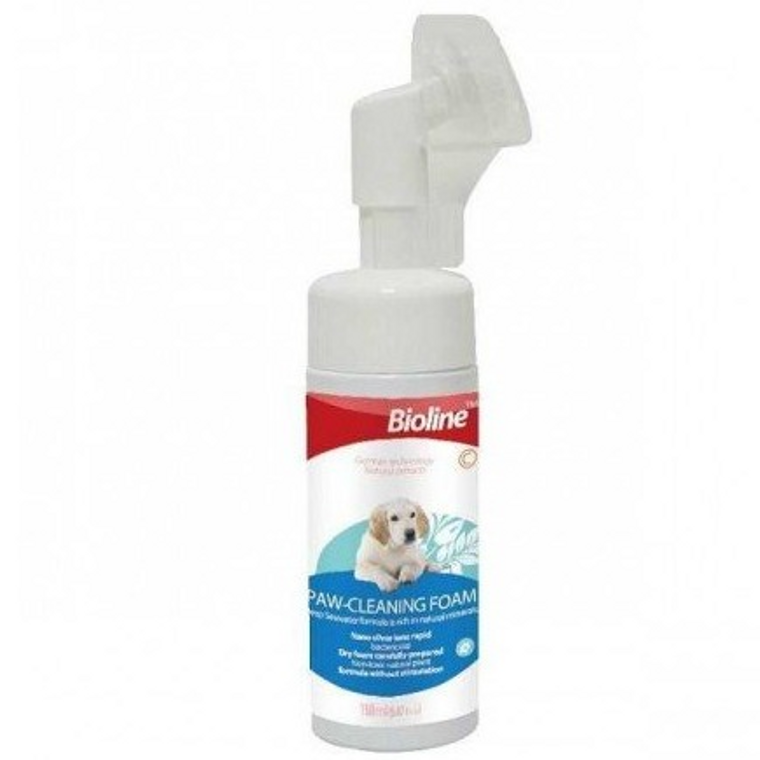 BIOLINE PAW CLEANING FOAM 150ML DOG BIOLINE PAW CLEANING FOAM 150ML DOG