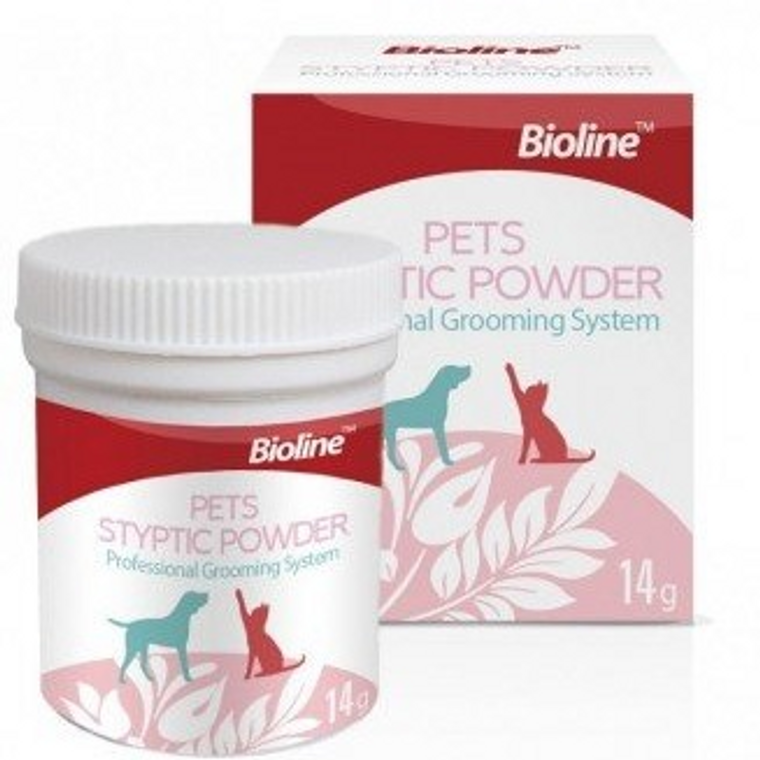 BIOLINE PETS STYPTIC POWDER 14G