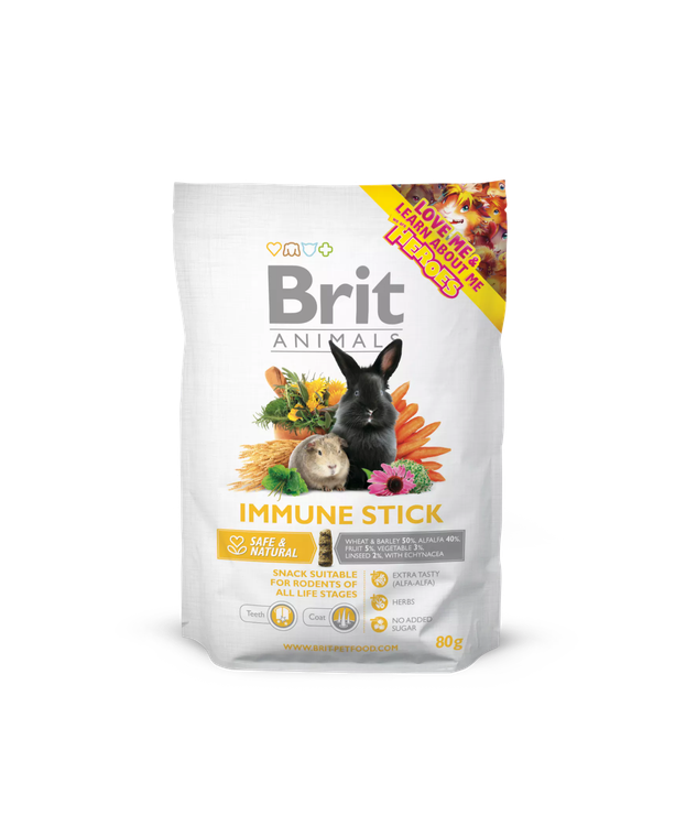 Brit Immune Stick for Rodents 80G