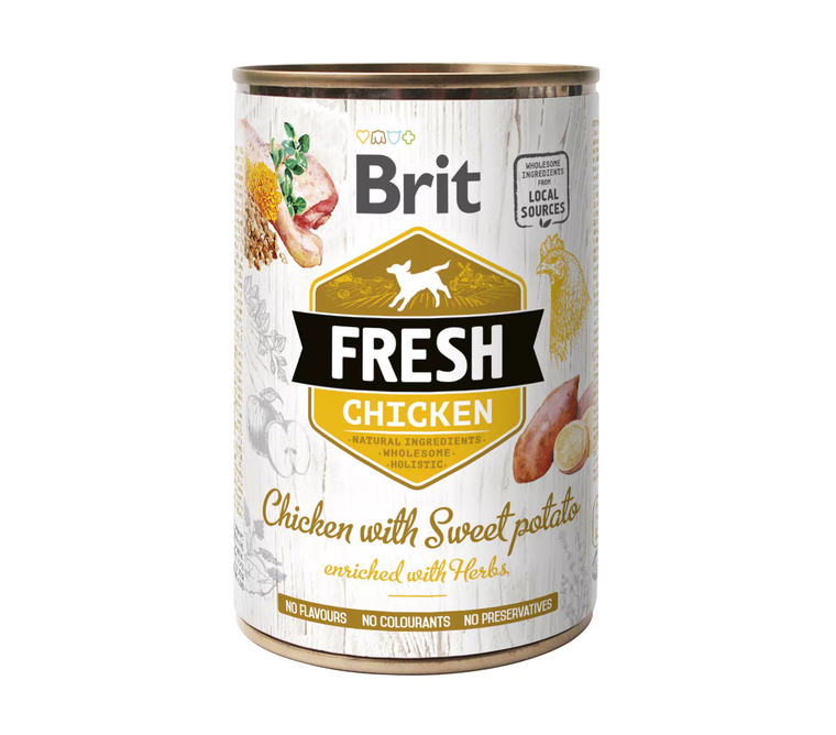 Brit Fresh: Chicken with Sweet Potato 400G