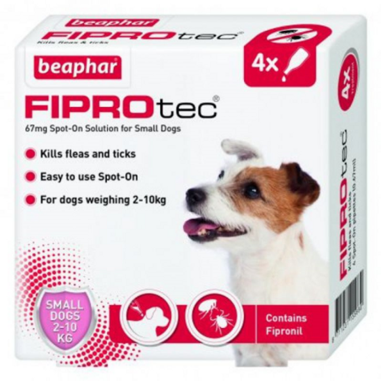 FIPROTEC FOR SMALL DOGS 4 PIPETTES