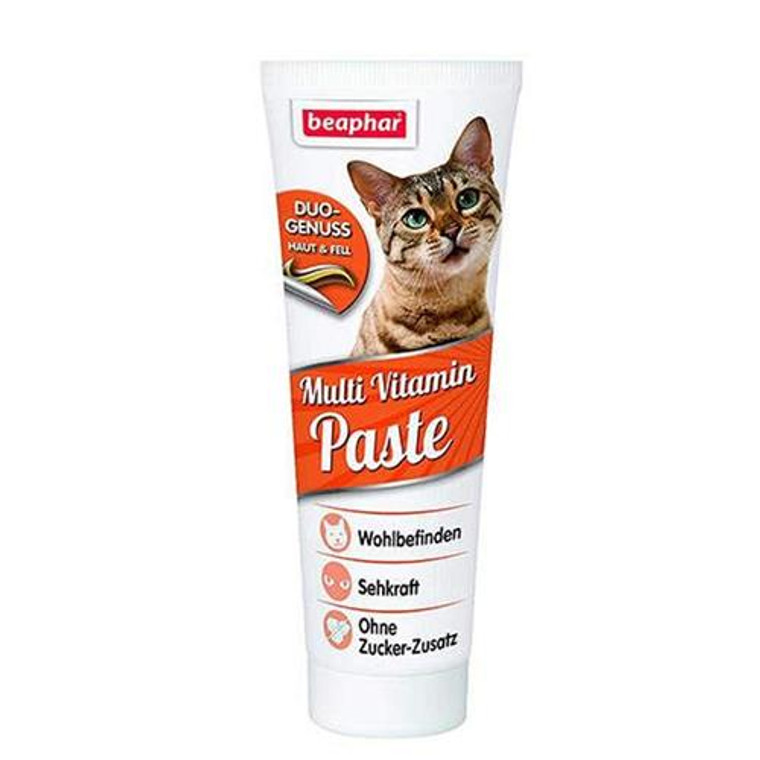 BEAPHAR MULTIVITAMIN PASTE CAT ADULT 100G BEAPHAR MULTIVITAMIN PASTE CAT ADULT 100G