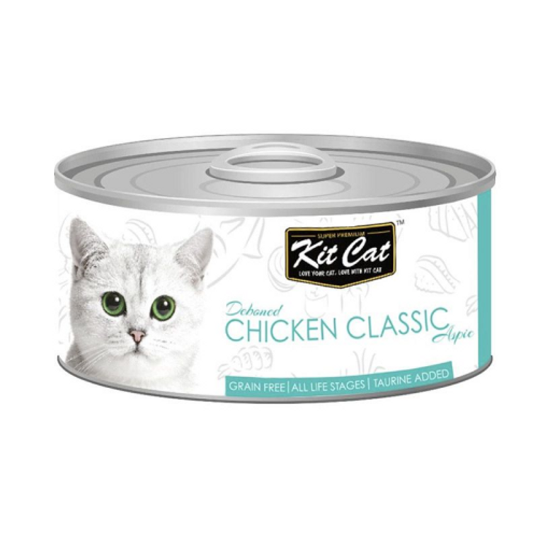 KITCAT TIN CHICKEN CLASSIC 80G