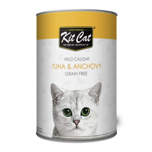 KITCAT TUNA&ANCHOVY 400G