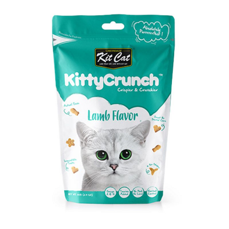 KITTY CRUNCH LAMB FLAVOUR 60G