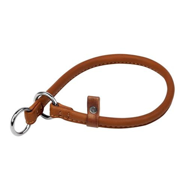 WAUDOG SOFT SLIP COLLAR BROWN 30CM