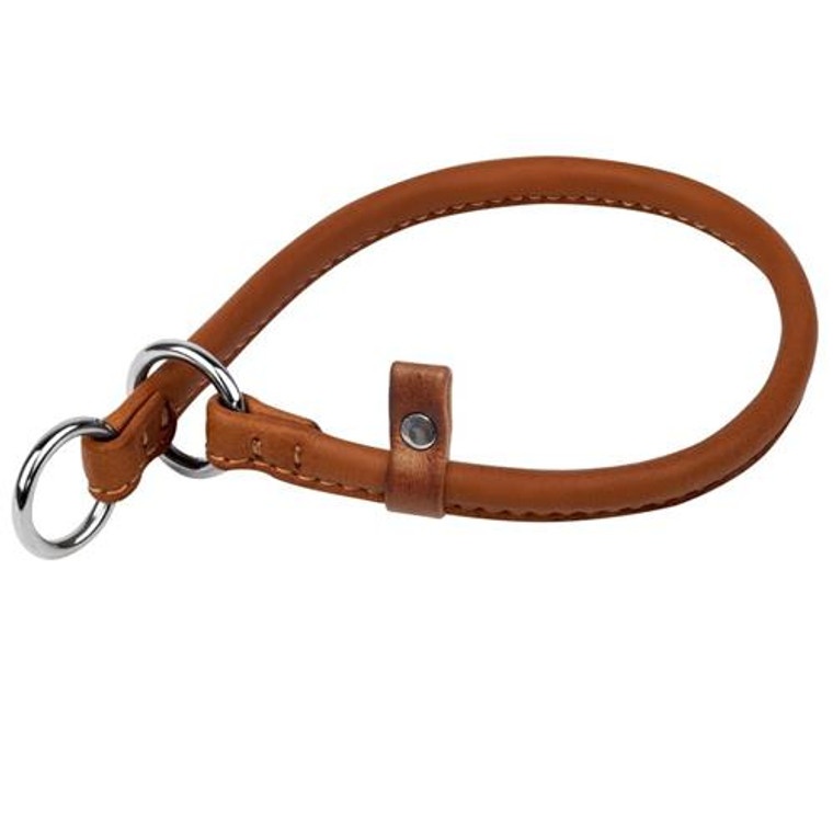 WAUDOG SOFT SLIP COLLAR BROWN 50CM