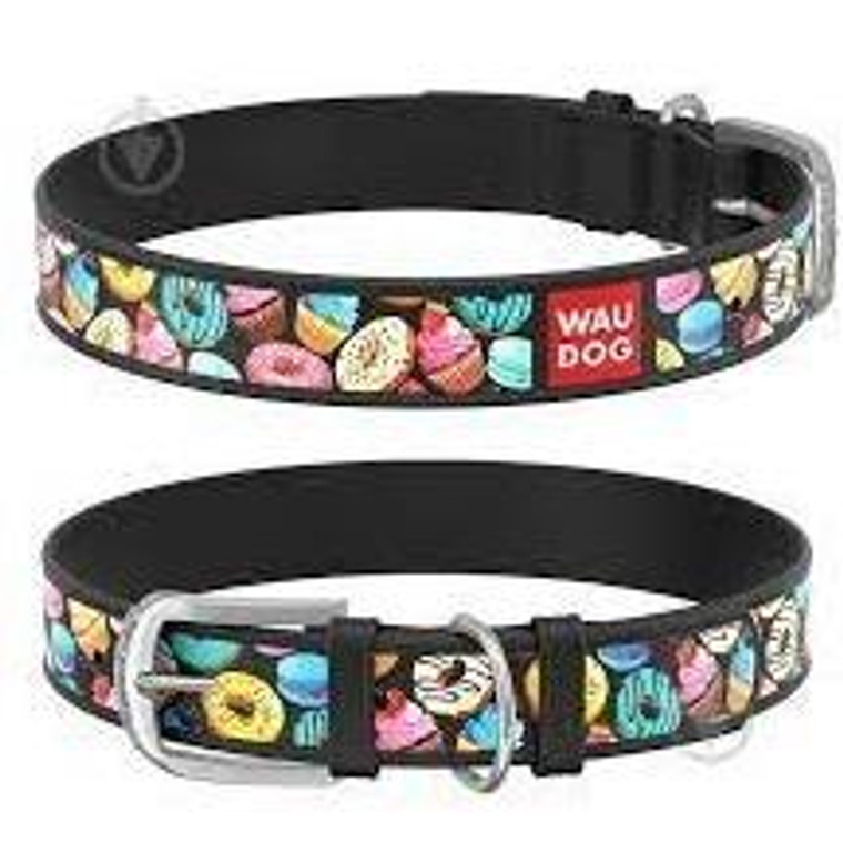 WAUDOG COLLAR DONUTS 38-49CM BLACK