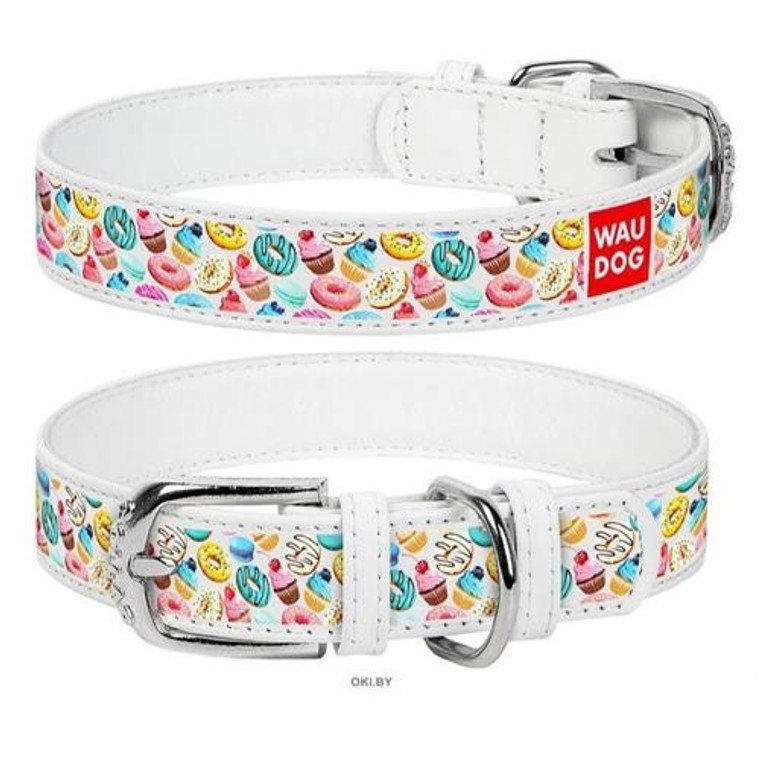 WAUDOG COLLAR DONUTS 21-29CM WHITE