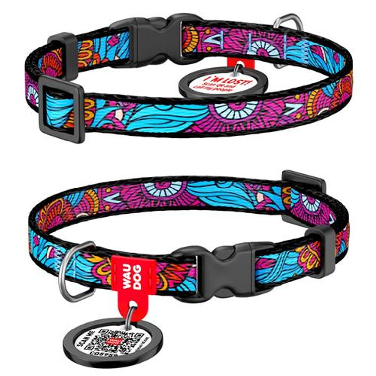 WAUDOG COLLAR NYLON SUMMER 20-30CM