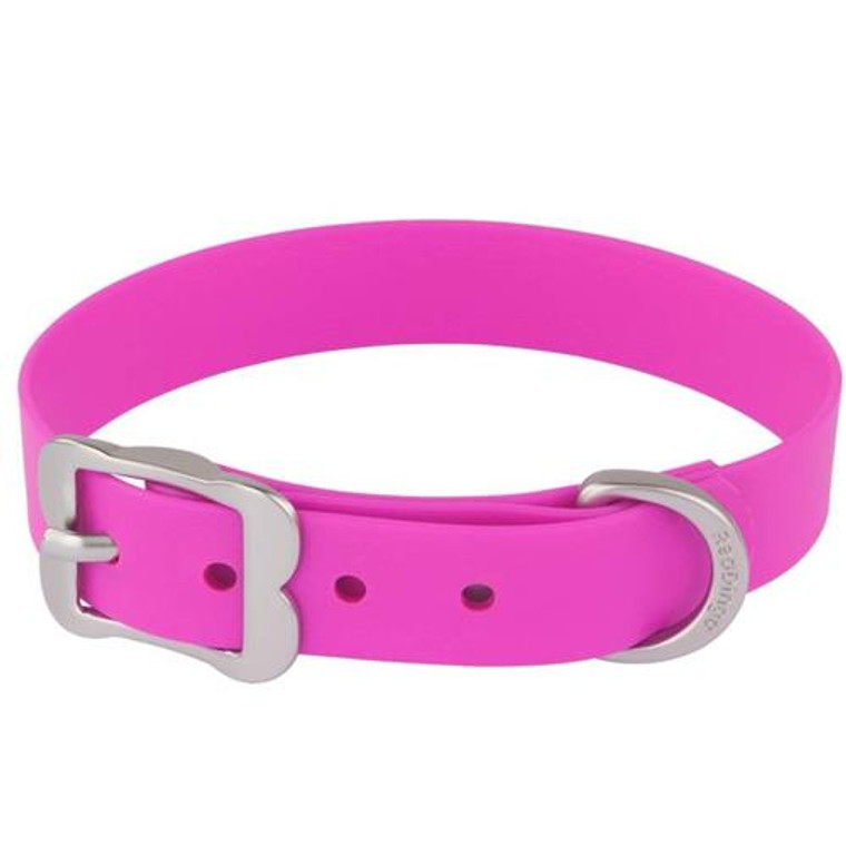 Collar Vivid PVC Hot Pink 25mm56-66