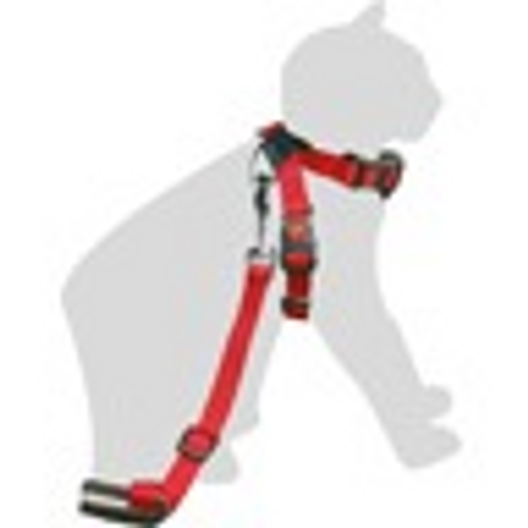 CAT SAFETY HARNESS 15MM RED