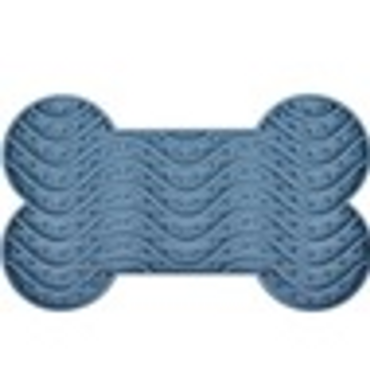 LICK PAD YUMMEE SILICONE BONE BLUE M 21,8CM