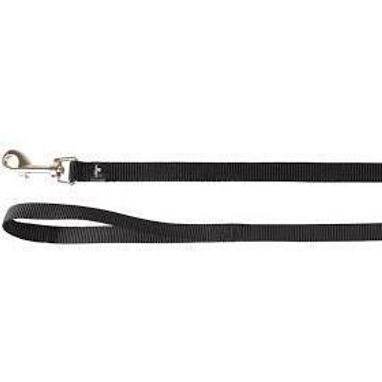 LEASH ZIGGI BLACK 200CM20MM