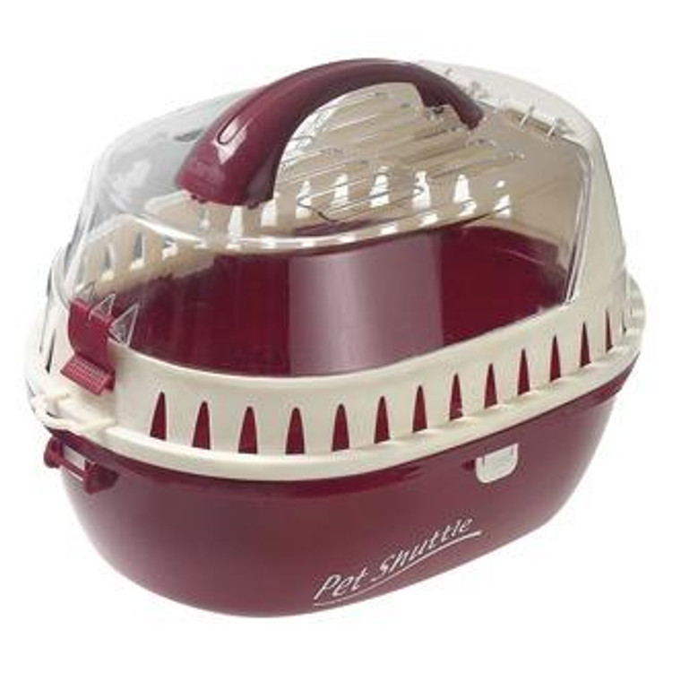 TRANSPORT CAGE SMALL ANIMAL SORAYA BURGUNDY S 32x19x21,5CM