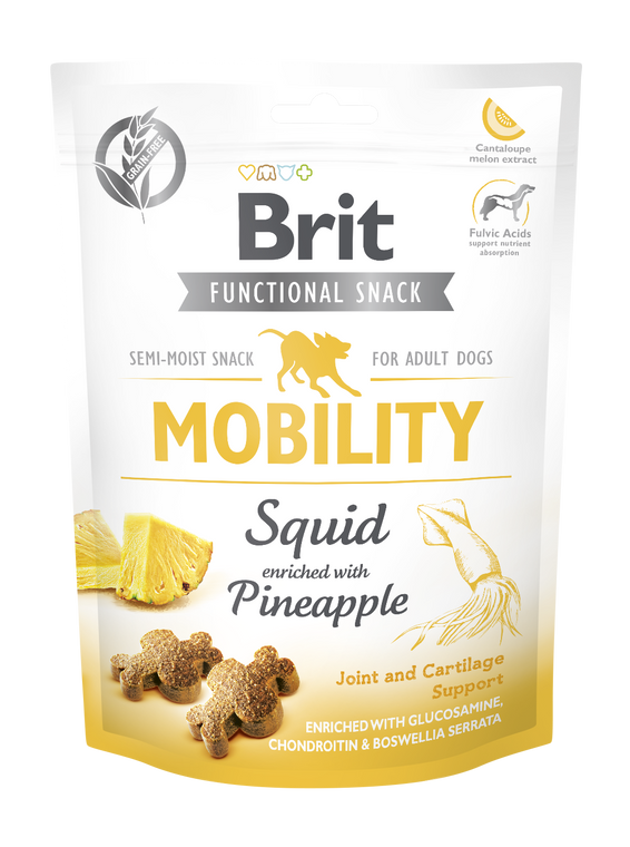 Brit Care Dog Functional Snack Mobility Squid  150 g