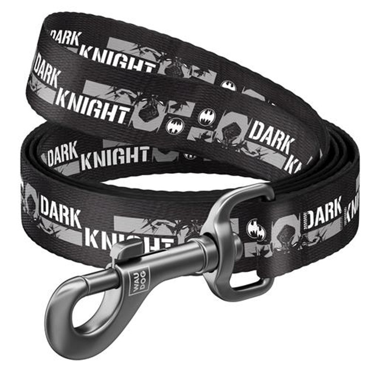 WAUDOG Nylon dog leash Dark knight design W 25 mm, L 122 cm