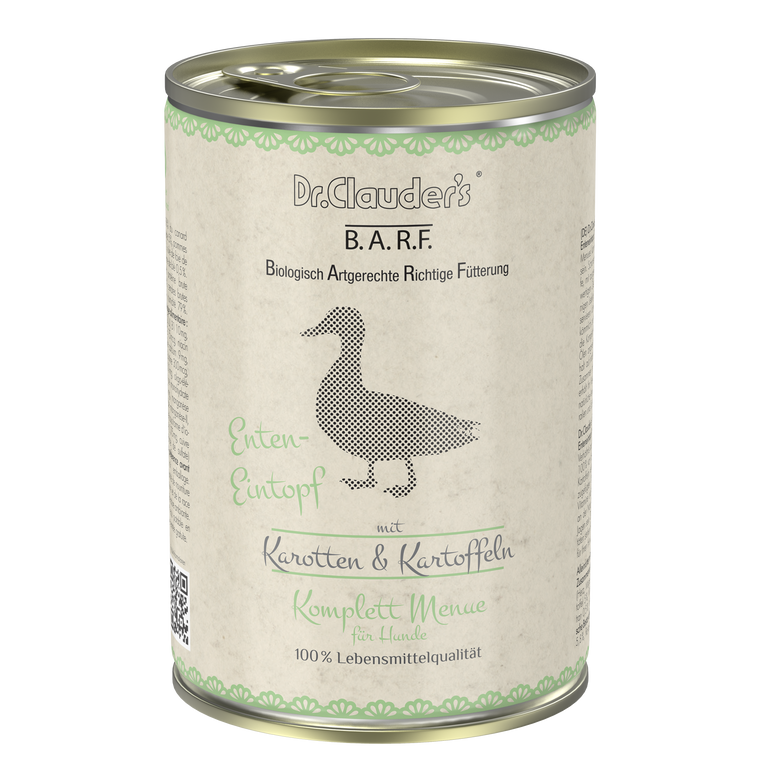 Dr.Clauder's B.A.R.F. Complete Menu Duck Stew 400g