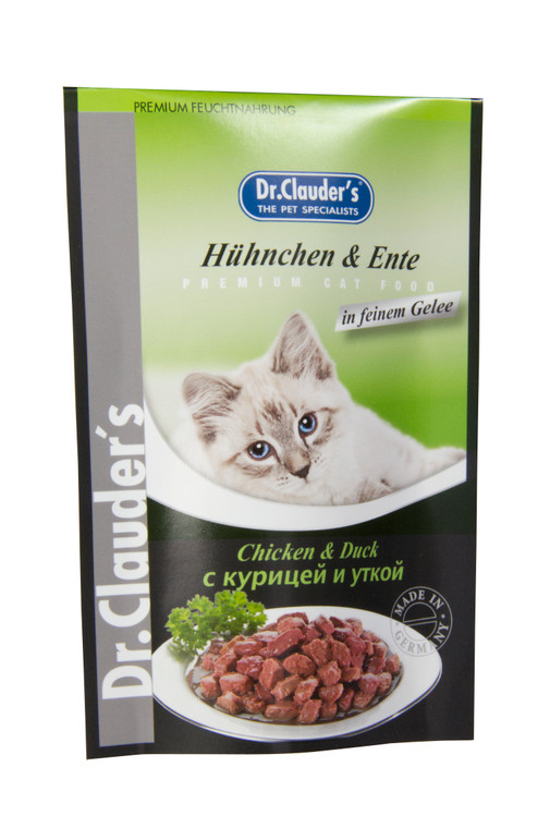 Dr Clauder Cat High Premium Chicken & Duck 100g